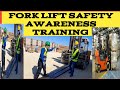 Forklift safety Training| Fork lift Operator Training on site| Hindi Urdu