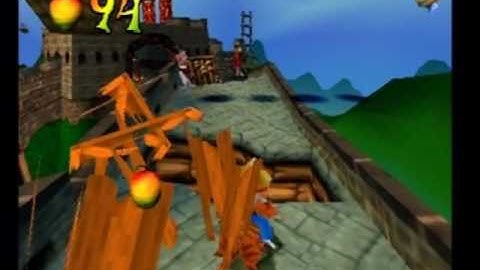 Crash Bandicoot 3 Warped Cheats Funny Moments Big Objects ORIENT EXPRESS