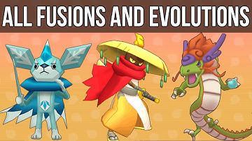 Yo-Kai Watch - All Fusions and Evolutions