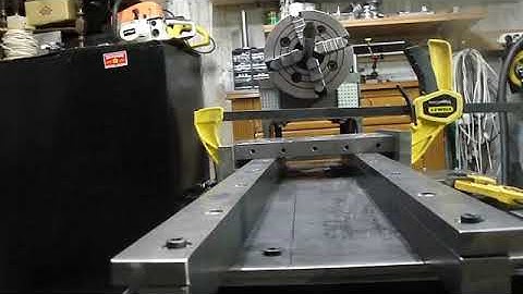 Home made lathe part 8