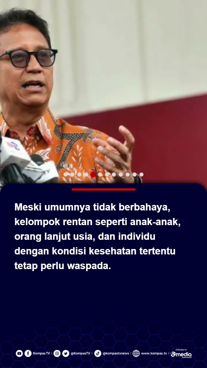 Menkes Sebut HMPV Beda dengan Covid-19, Bisa Sembuh Sendiri Tanpa Perawatan Khusus #hmpv #menkes