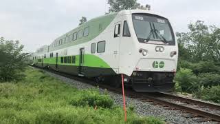 (Nice Driver) go train 332 Kitchener line Bigemens Square drive.