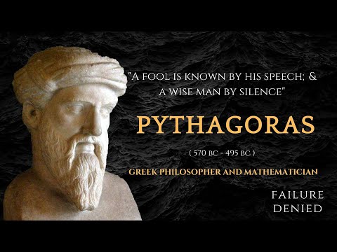 Pythagoras - TOP INSPIRATIONAL Quotes | Greek Philosopher