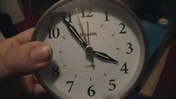 My Sharp alarm Clock, Very Nice