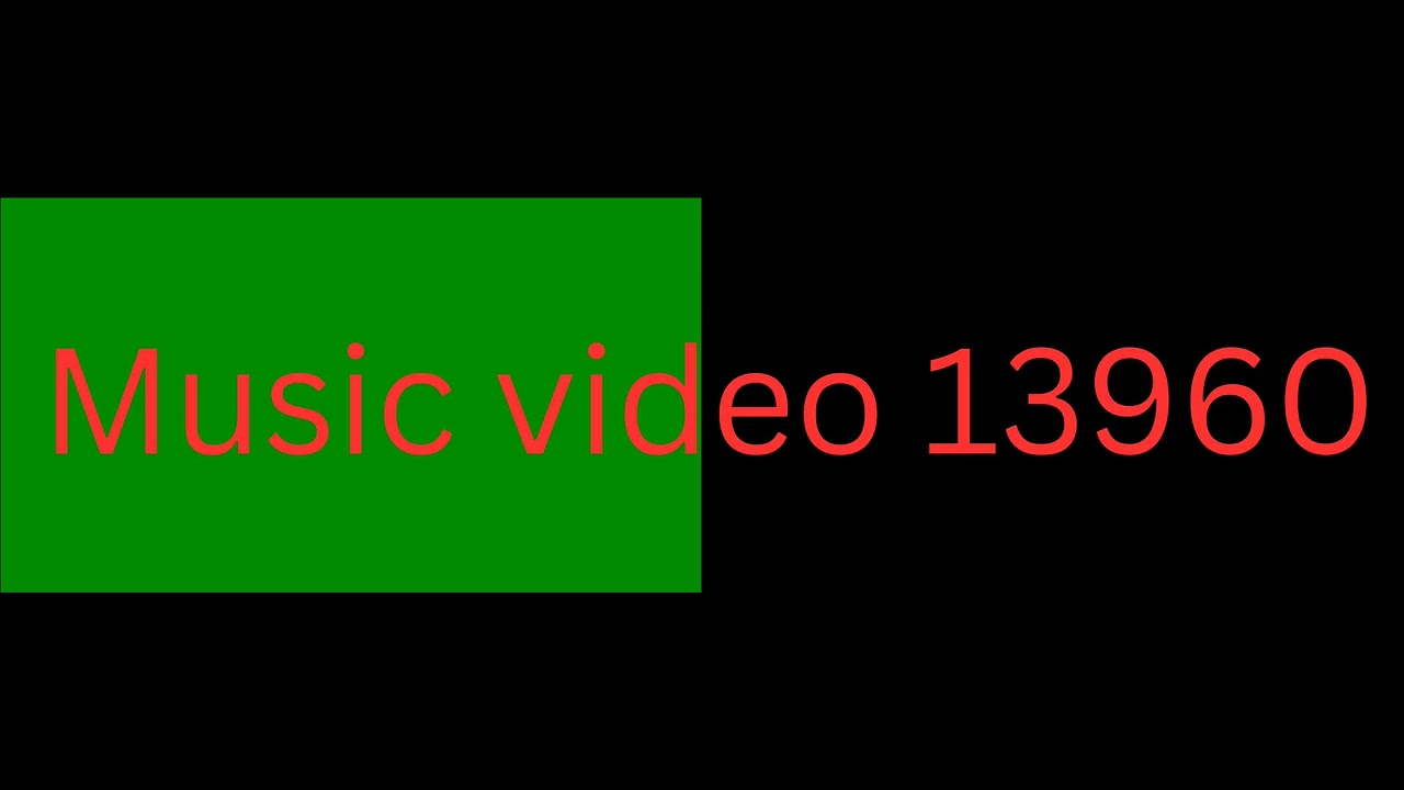 Music video 13960