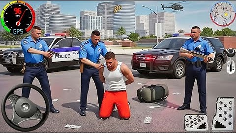 Police Car Chase Simulator 3D Game - Real Cop Cars Driving Simulator 2025 - Android GamePlay