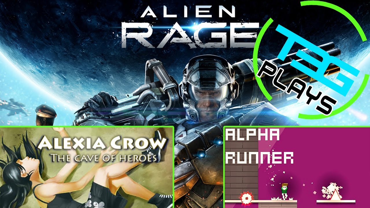 Let's Play Alien Rage and more! Steam Library Playthrough! vlogs in spanish