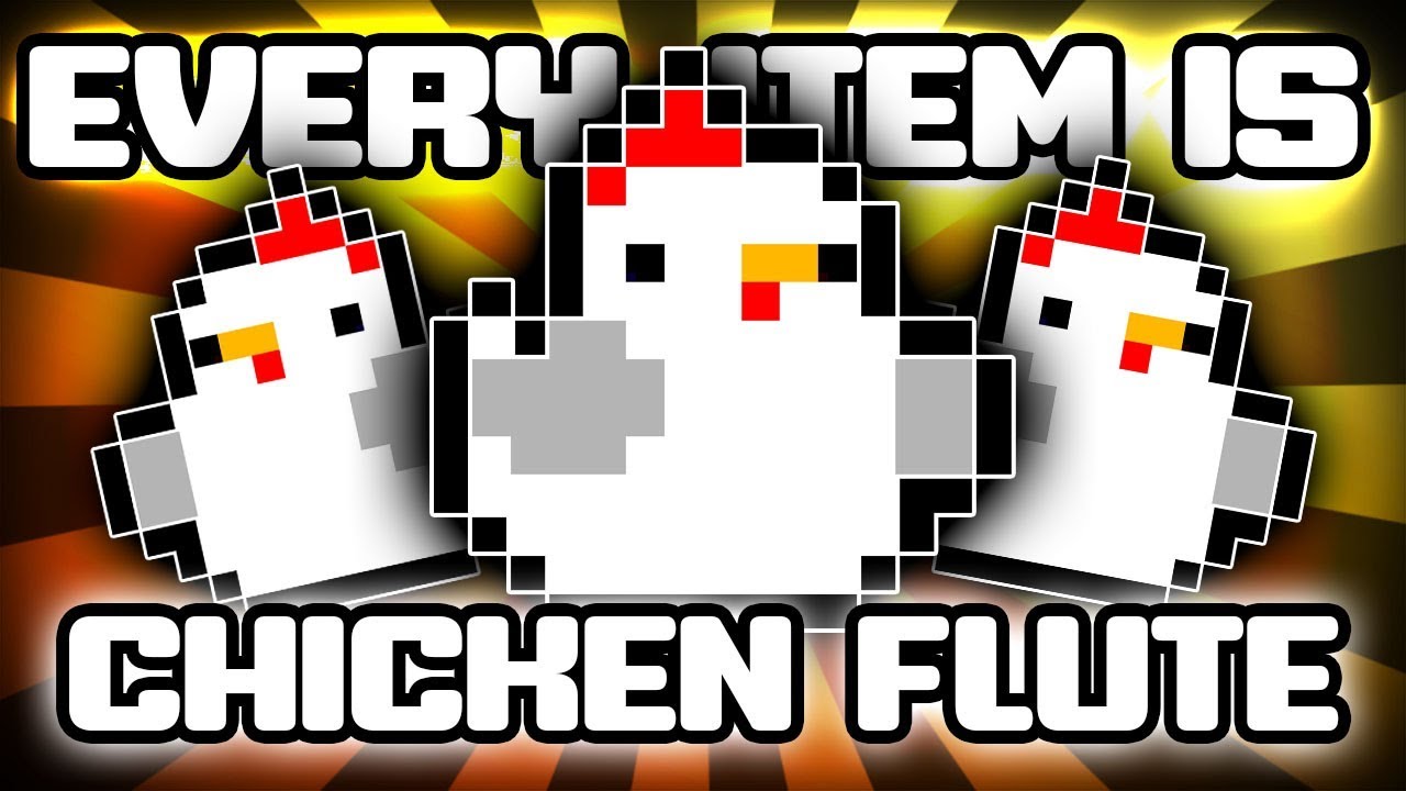 Every Item is CHICKEN FLUTE Custom Gungeon Challenge YouTube