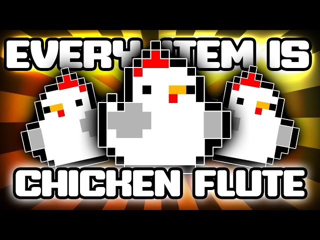 Every Item is CHICKEN FLUTE - Custom Gungeon Challenge class=