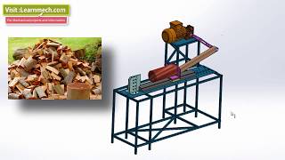 Design and Fabrication of Wood Splitting machine