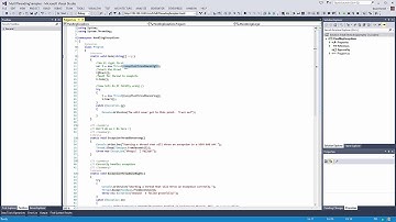Handling Multithreading Exceptions in C Sharp