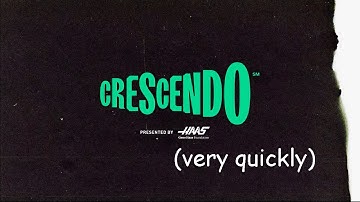Crescendo Game Reveal in under 45 seconds | FRC 2024 Game