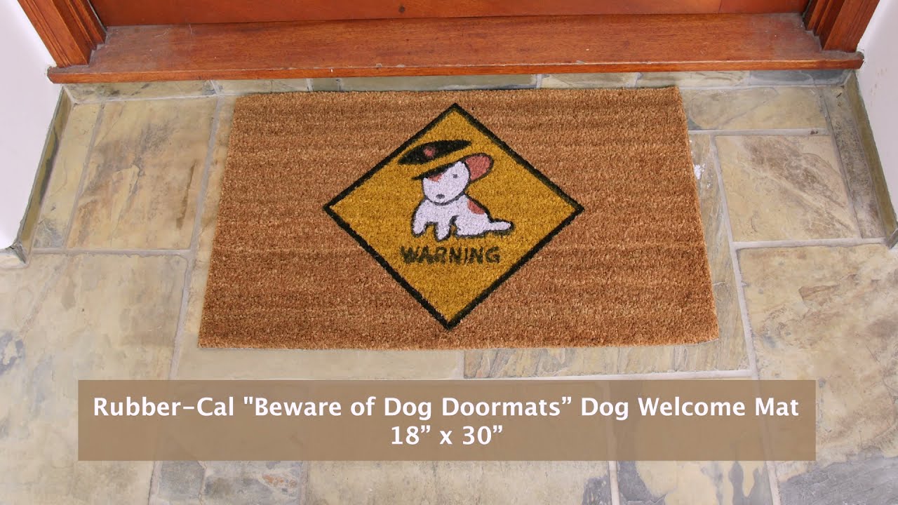 SB Dog Door Mat Pet Rugs for Entryway To Clean Dogs Muddy Feet 