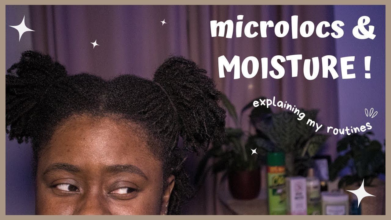 Products I use to moisturize my micro locs [daily + weekly] - YouTube