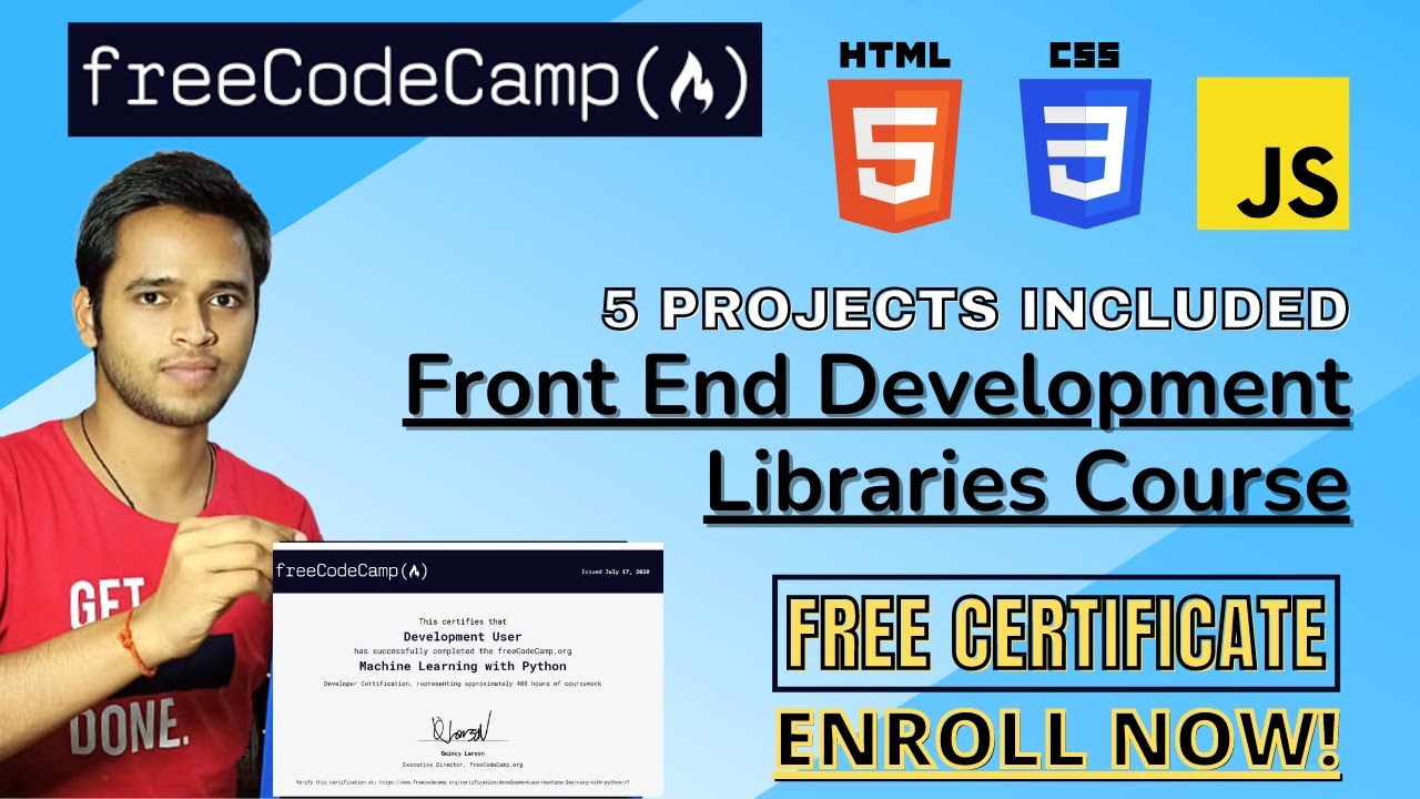 Free Course: Front End Development Libraries from freeCodeCamp