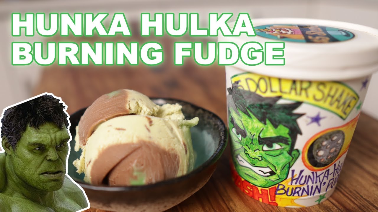 Ben and jerrys hulk ice cream