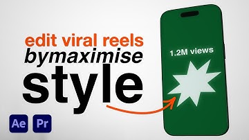 Edit Like bymaximise (Viral Reels) // After Effects Tutorial