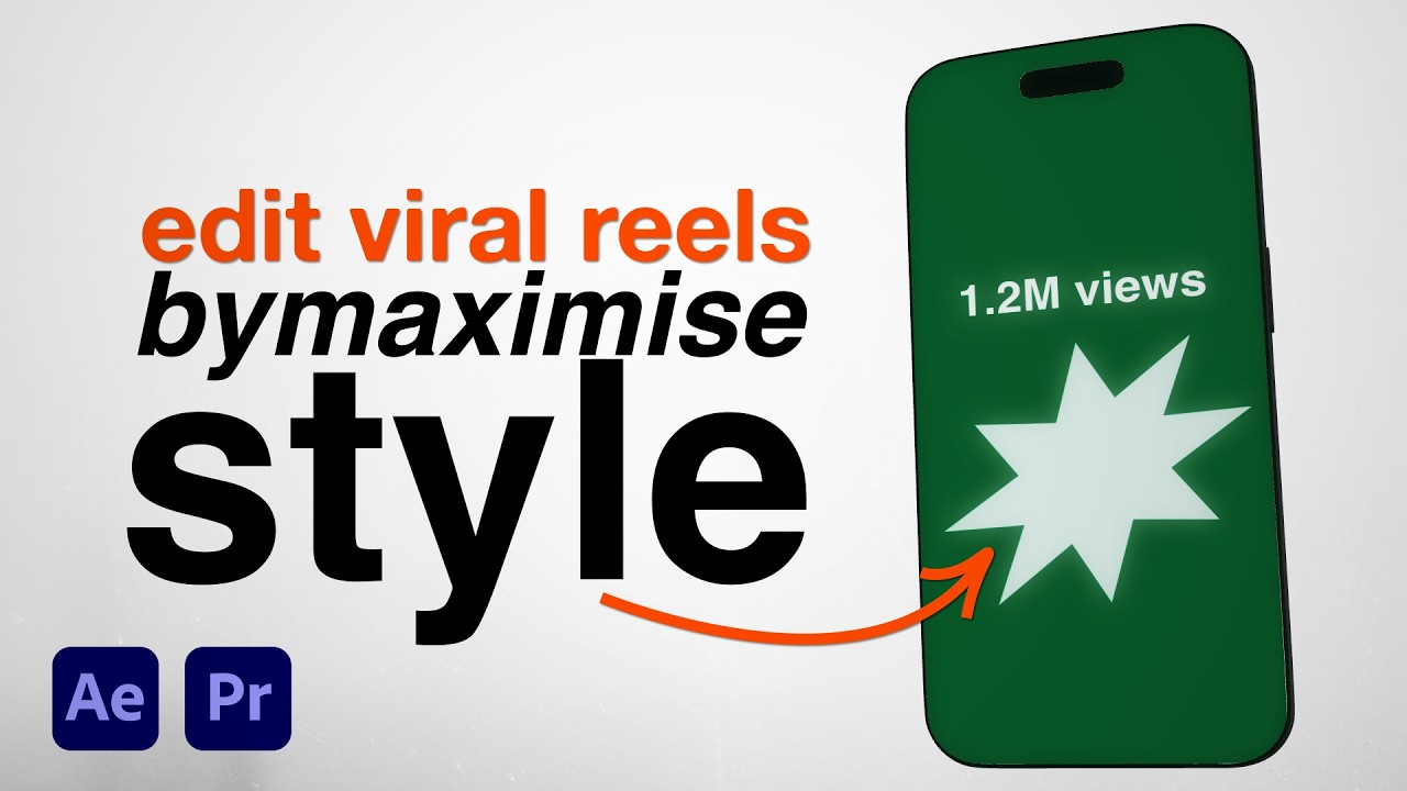 Outline Video Edit Like bymaximise (Viral Reels) // After Effects Tutorial