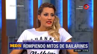 Micaela Viciconte confesiones y juegos en Mejor de Noche 23 8