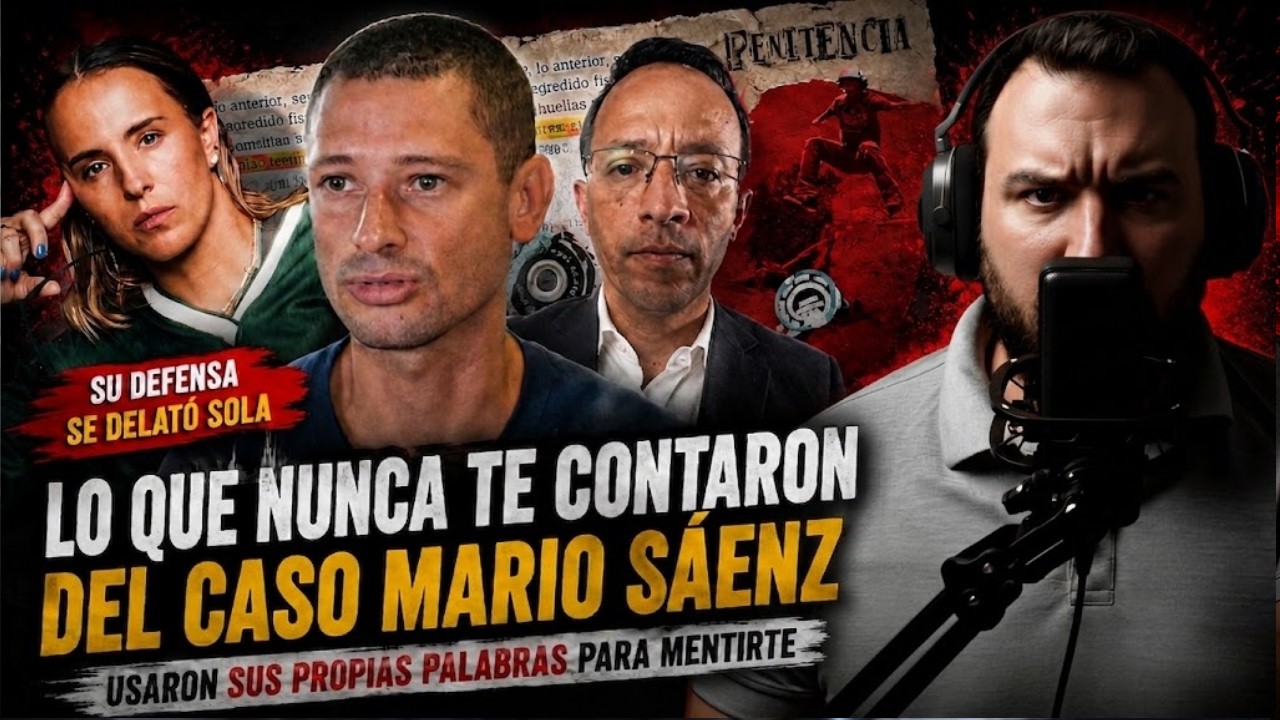 ¡TE MINTIERON! LO QUE LA DEFENSA DE MARIO SAENZ NUNCA QUISO QUE VIERAS (SASKIA Y ERIK RAUDA)