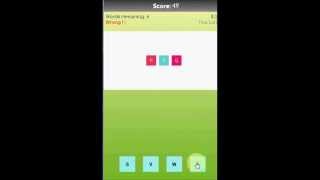 10 Seconds Word Quiz - Free Android Game screenshot 1