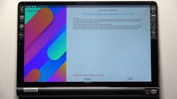 How to Check for Software Updates on Yoga Smart Tab?