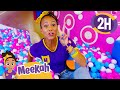Meekah explores munchkins indoor playground  educationals for kids  blippi and meekah