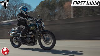 2023 Triumph Scrambler 900 Chrome Edition | First Ride