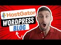 How To Start A WordPress Blog On Hostgator 2024 (Step-by-Step Tutorial)