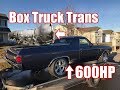 The 600 HP El Camino is getting a junk yard transmission from a BOX TRUCK! El Camino Project Part 3