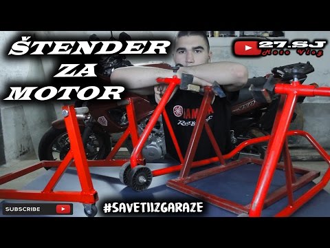 Video: Kako pritrdite motor na stojalo za motor?