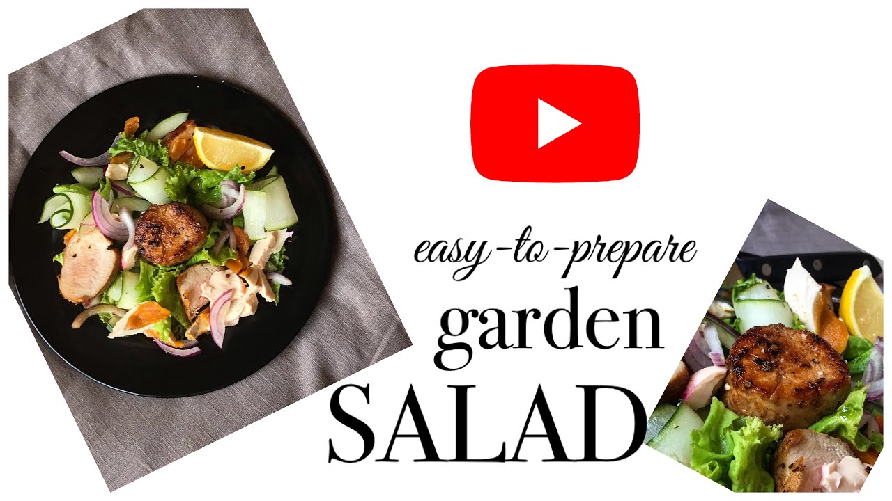 I made an easy-to-prepare Salad 🥗 --- Ingredients in the discription