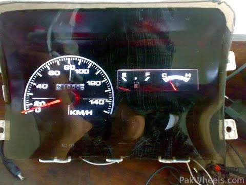 How To Modified To Dashboard Meter Of Your Suzuki Mehran Youtube