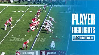 Will Pauling Highlights vs. South Dakota | Wisconsin Football | 09/07/2024 thumbnail