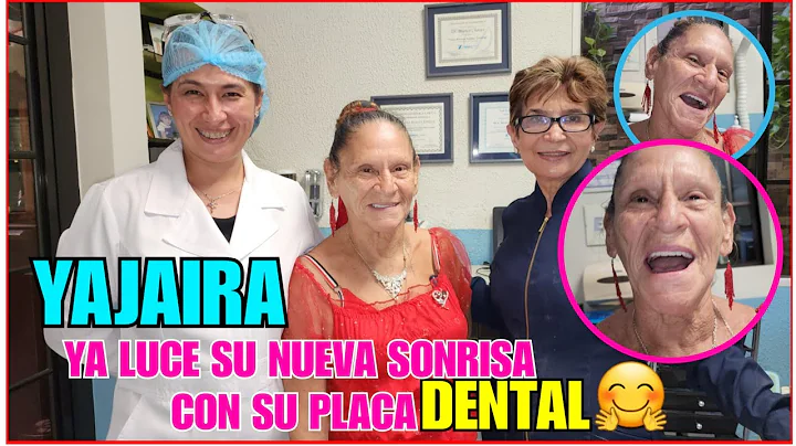 YAJAIRA ya luce sus dientes miren que linda quedo ...
