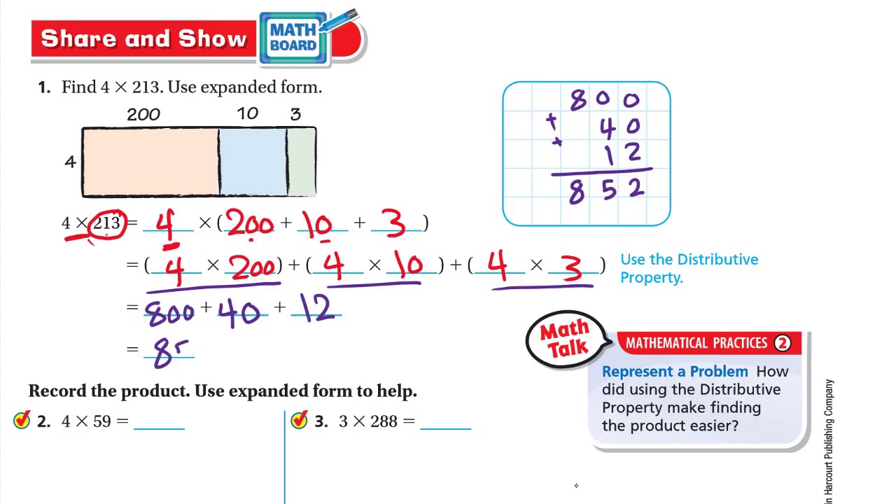 go-math-4th-grade-lesson-2-6-multiply-using-expanded-form-youtube