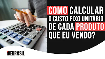 Como calcular o custo fixo fórmula?