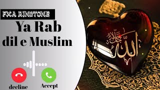 Ya Rab Dil e Muslim Naat Ringtone download Pakistani Naat Ringtone New Ringtone Arabic Naat
