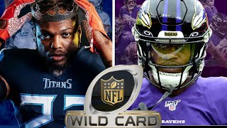 Baltimore Ravens Vs Tennessee Titans  | Wildcard Previews| 2021 NFL Playoffs Prediction |