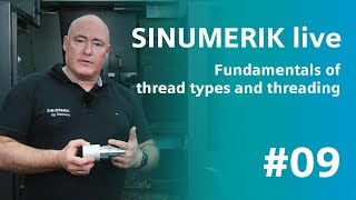 SINUMERIK live Fundamentals of thread types and threading screenshot 5