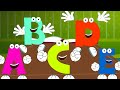 Five Little Alphabets | ABC | Alphabets Songs | Nursery Rhymes