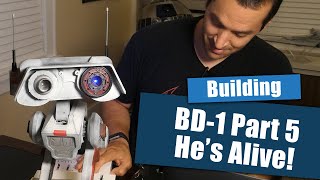 Building BD-1 From Jedi Fallen Order & Jedi Survivor, #5: He's Alive!