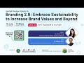 Spotlight Dialogue (Ep.12): Branding 2.0: Embrace Sustainability to Increase Brand Values and Beyond