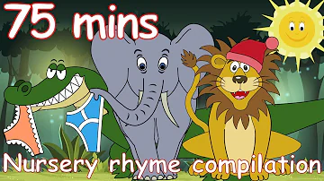 Down In The Jungle! And lots more Nursery Rhymes! 75 minutes!