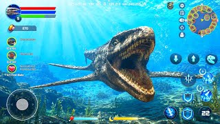MOSASAURUS SIMULATOR | Dinosaur Simulator Games 3D 🔥👀 screenshot 5