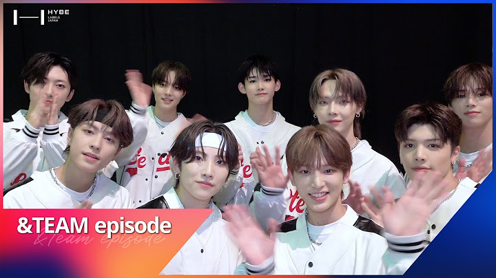[EPISODE] &TEAM @ NHK MUSIC EXPO 2023