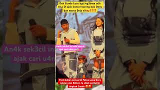 Cunda Tampil PD dan j0get saat di ajak konser ayahnya Deny caknan dan Bella 😰⁉️#shorts