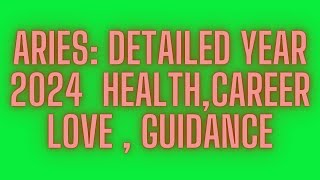 ARIES ♈,YEAR 2024,"RISE AND SHINE ⭐✨ "