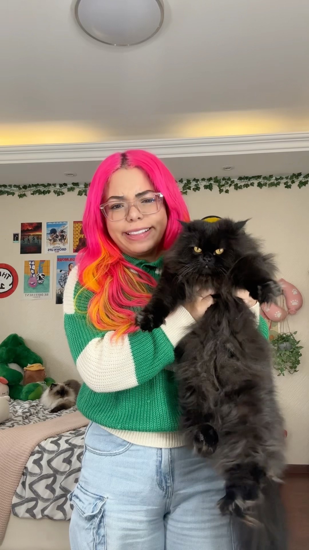 MI GATA ESTÁ DE CUMPLE