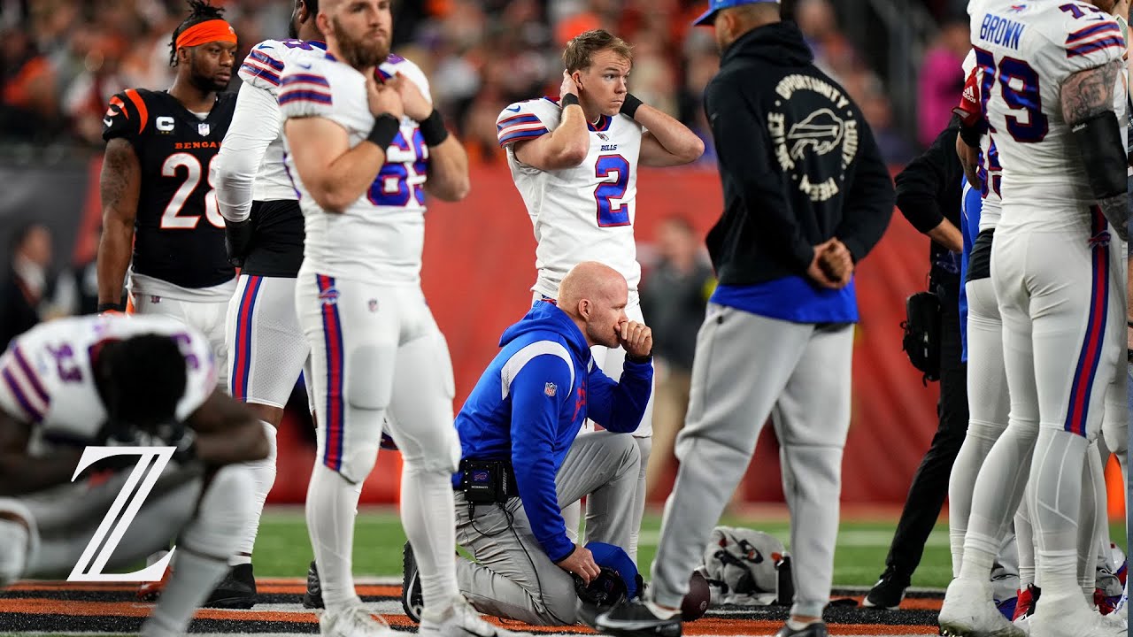 BREAKING: Bills safety Damar Hamlin arrives in ambulance after administered CPR on field